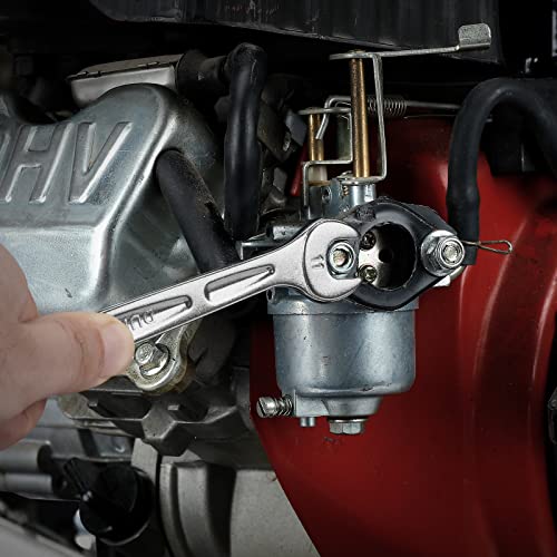 DURATECH 12-Piece Combination Wrenches Set, Metric, 8mm to 19mm, 12-Point, with Wrench Organizer