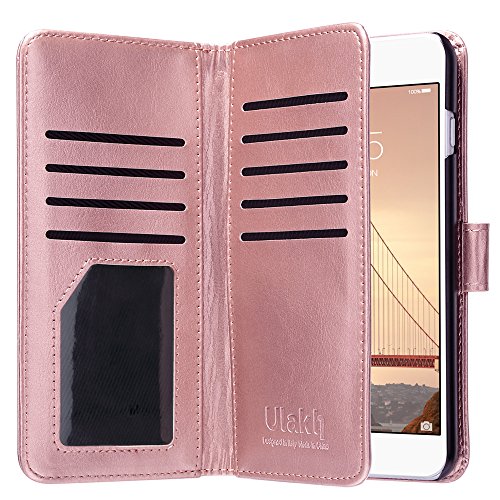 Iphone 6 plus case, iphone 6s plus case, ulak pu leathe…