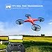 Holy Stone FPV Foldable Drone with Camera for Kids and Beginners, RC Quadcopter with 720P HD, 2 Flight Modes, APP Control, 3D Flip, Altitude Hold, Headless Mode, 2 Modular Batteries, Carrying Case,Red
