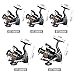 Goture Spinning Fishing Reel with Metal Spool Smooth Reel Freshwater Saltwater Up to 22 LB Drag 6BB+1RB GT1000V Series