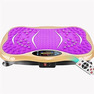 Vibration-Power-Plates-Vibration-Plate-Machine-With-Bluetooth-Speaker-Remote-Control-Vibration-Fitness-Trainer-For-Weight-Loss-Body-Toning-400lb-Max-LoadColorPurple-Vibration-Exercise-Mach Vibration Power Plates, Vibration Plate Machine With Bluetooth Speaker, Remote Control, Vibration Fitness Trainer For Weight Loss & Body Toning, 400lb Max Load(Color:Purple Vibration Exercise Mach