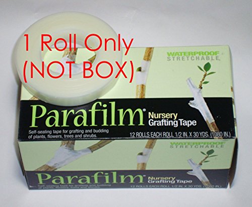 1 Roll Parafilm Nursery Grafting Tape - Size 0.5"wide X 1080"long