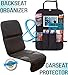 Zohzo Car Seat Protector & Back Seat Organizer/Kick Mat Bundle - Child & Infant Baby Seat Protectors