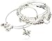 Alex and Ani Moon & Star Set of 5 Bangle Bracelet