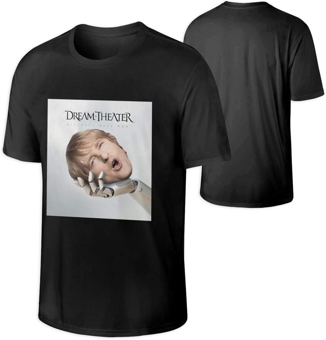 WSSM Dream Theater Distance Over Time Men Short Sleeve Fashion Cotton T Shirt