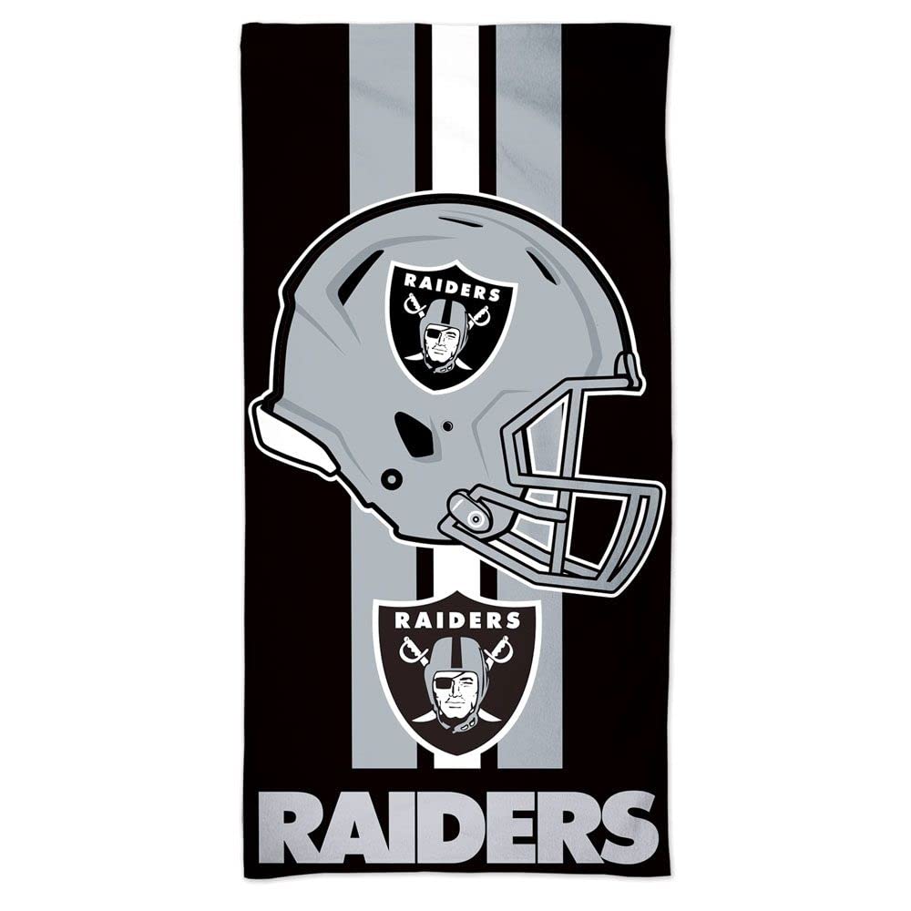 Wincraft NFL Oakland Raiders Beach Towel, 76 x 60 cm