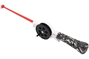 Mchodare Ice Fishing Rod & Reel Combo, Portable Mini Kids Fishing Rod, ABS Fishing Rod for Outdoor Fishing