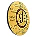 HT Platform 9 ¾Harry Potter Wall Clock By Handmade Wooden Timepiece For HP Fans &Enthusiasts –MagicalDecorative Piece For Your Home, Bedroom, Office –PerfectUnisex Gift For Kids, Teens &Adults