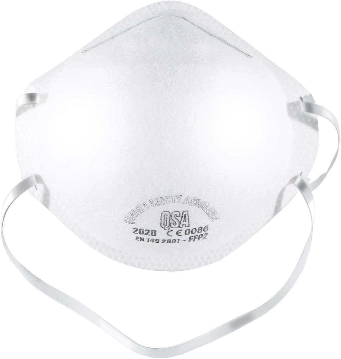 Anti-polution Mask FFP2 same as N95 Mask,Dust-Proof and Anti-Smoke Mask, 98% filtration effect,Unisex,for Outdoor Construction,Paint, Gardening,DIY,Home