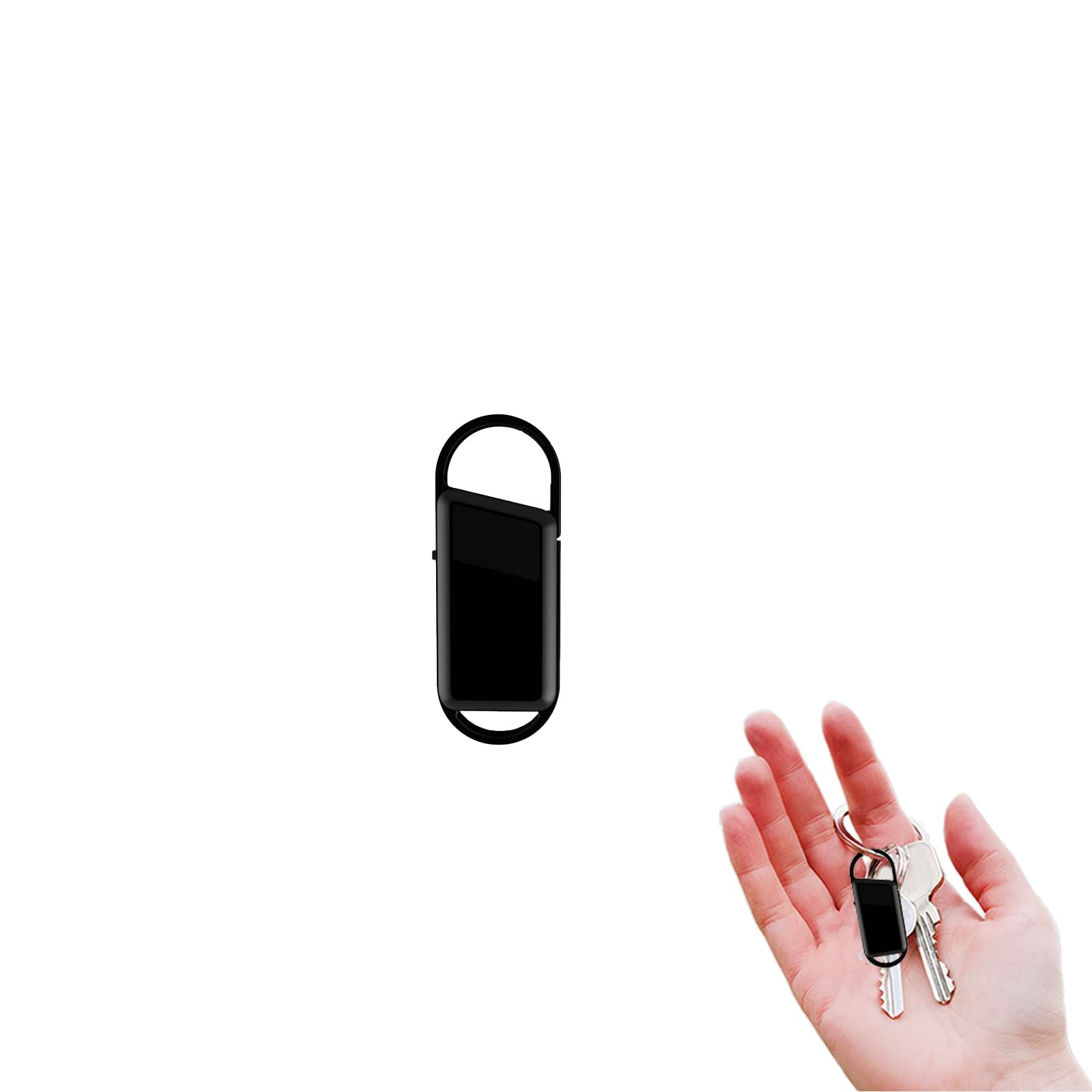 64G Mini Voice Recorder Keychain,AGC Automatic Gain,Micro Recording Devices,Digital Small Sound Recorder Device,Audio Recorder