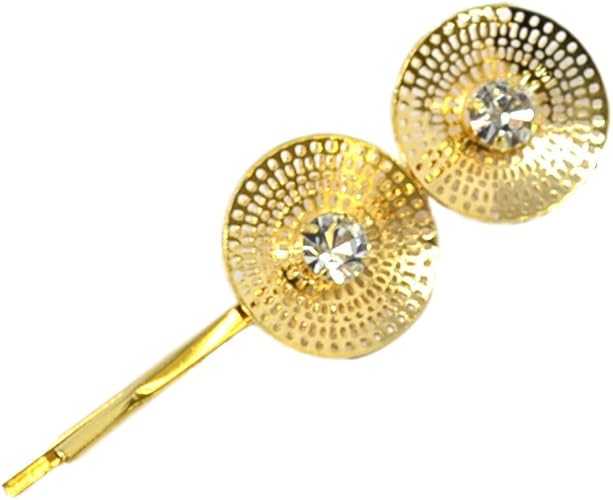 Amazon Viragio ヘアピン 髪留め 前髪 髪飾り Czダイヤ シンプル ゴールド きらきら ずれない ヘアアクセサリー ヘア クリップ ブランド Vi 1166 ピン コーム 通販