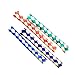 Chinese Finger Traps 5 Inches - Pack of 72 - Cool Chinese Finger Trap – Assorted Two-Tone Colors – for Kids Great Party Favors, Bag Stuffers, Fun, Toy, Gift, Prize – by Kidsco