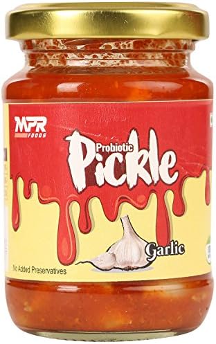 MPR Foods Probiotic Garlic Pickle 150gms(Pack of 4)(600 GMS)
