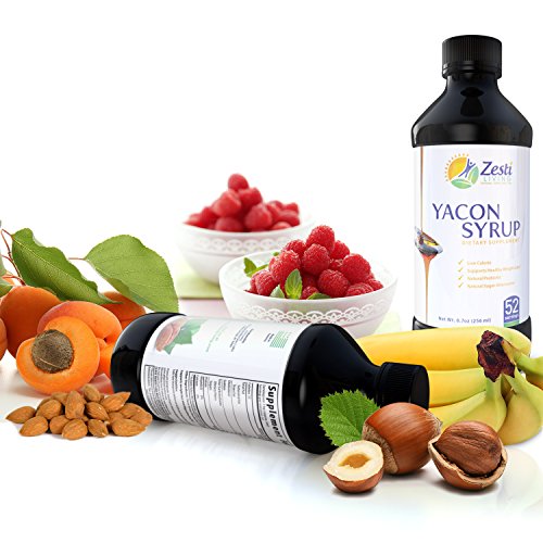 Yacon Syrup Raw And Pure Healthy Sugar Substitute Gluten Free Gmo Free