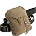 xcoser Rey Bag Brown Canvas Rey Sidebag with PU Belt Cosplay Accessories