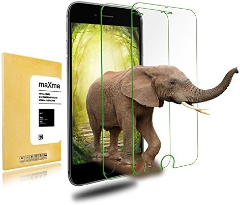 iPhone 7 Screen Protector, maXma iPhone 7 Tempered Glass Screen Protector for Apple iPhone 7 , 2016 (2-Pack)