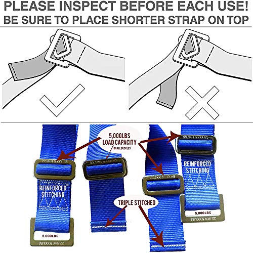 Furniture Moving Strap, Lab Tested 5000 lb Shoulder Lifting/Carrying