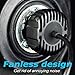 JDM ASTAR Fanless Design 9140 Up to 60% More Downroad Visibility White LED Fog Light Bulbs