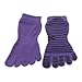 YOGA[ADDICT] Lavender, Blue, Grey - 3 Pairs, S/M