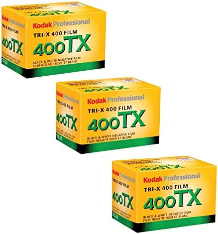 Kodak Tri-X 400Tx Professional Black & White Film Iso 400 35Mm 24 Exposures (3 Pack)