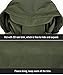 FREE SOLDIER Men Outdoor Tactical Softshell Jacket Waterproof Army Military Hooded jacket (Black XL)