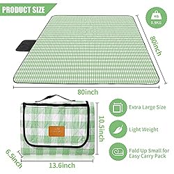 Extra Large Picnic Outdoor Park Beach Blanket Mat
