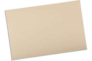 Rolyan Splinting Material Sheets, Ezeform, Beige, 1/16" x 12" x 18", Solid, 4 Sheets