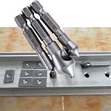 TryMarket(TM) 3pcs HSS Titanium Coated Countersink