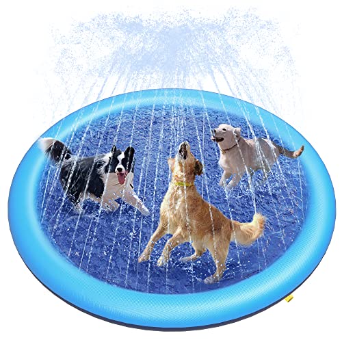 Peteast Dog Splash Pad