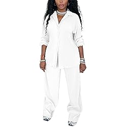 kaimimei Wide Leg Pants Sets Women 2 Piece Outfits