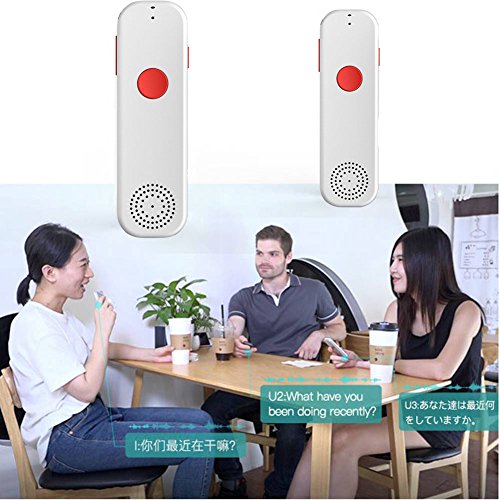TT-Easy-Trans-Smart-Language-Translator-Device-Electronic-Pocket-Voice-Bluetooth-52-Languages-for-Learning-Travel-Shopping-Business-White-Red