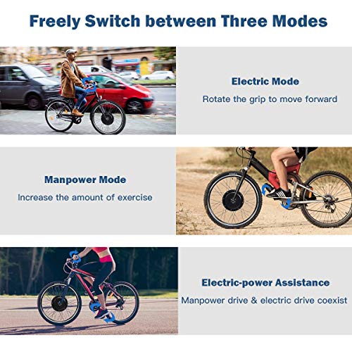 image for Goplus 48V 1000W Electric Bicycle Kit, 26