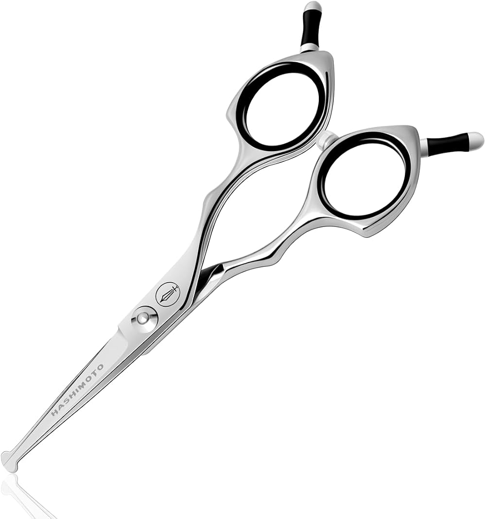 HASHIMOTO Small Dog Grooming Scissors 5.0 in Rounded Tips Micro-Serrated