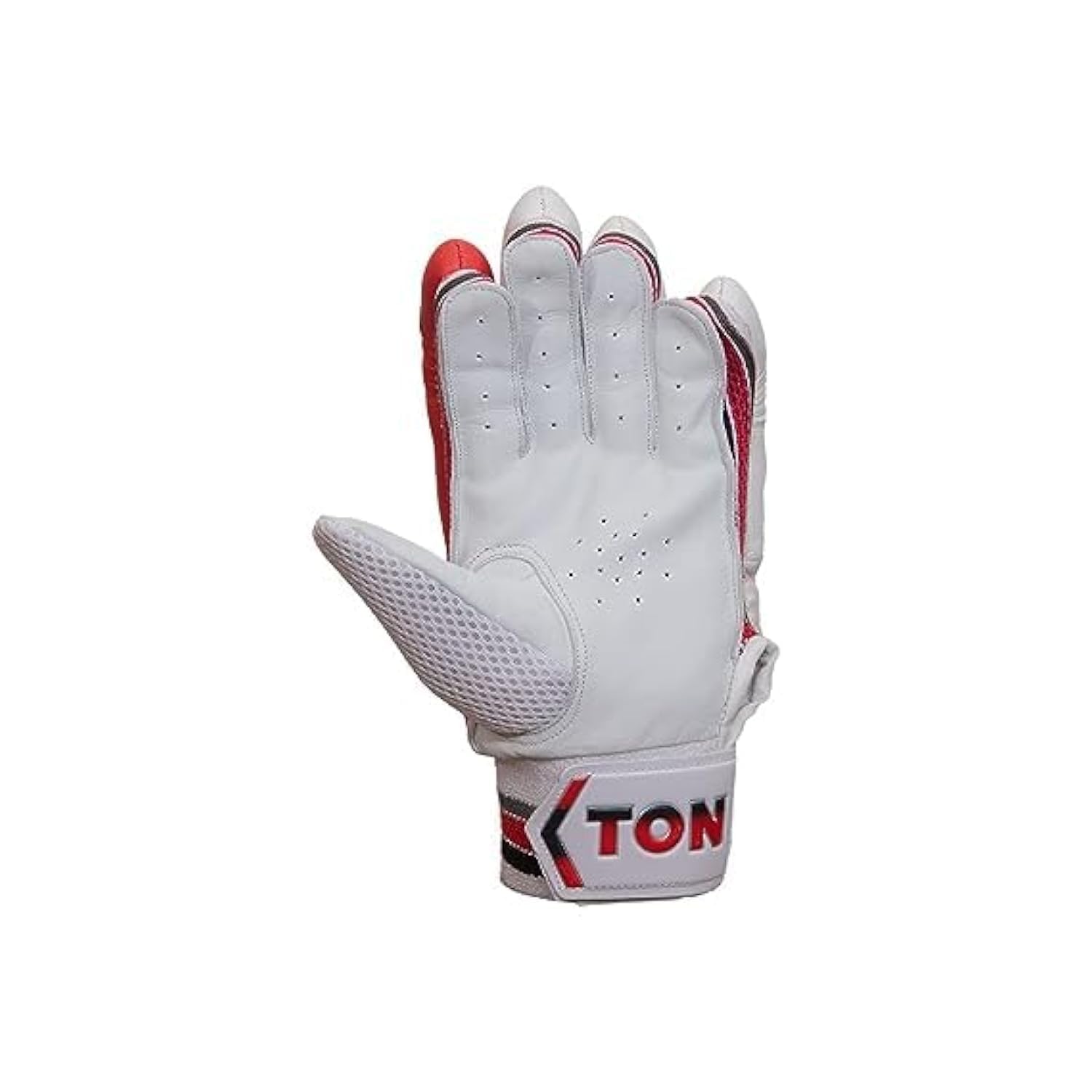 SS TON Glory Cricket Batting Gloves | Multicolor | Size: Mens | For Left-Hand Batsman
