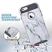 ULAK iPhone 6s Case, iPhone 6 Case Marble, Slim Hybrid Protective Scratch Resistant Hard Back Shock Absorbent TPU Bumper Case for Apple iPhone 6/6s 4.7 inch (Artistic Marble)