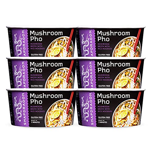 Snapdragon Vietnamese Mushroom Pho Instant Noodle Bowls Mushroom