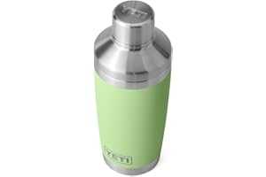 YETI Rambler 20 oz Cocktail Shaker, Stainless Steel, Vacuum Insulated, Key Lime