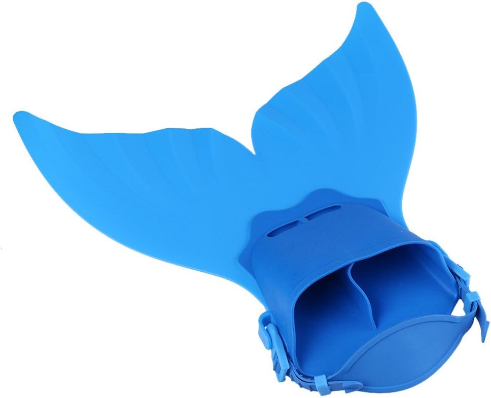 Oillian Fin Swimming Flipper Mermaid Tail Monofin for Kids Swimming Traning