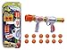 EXERCISE N PLAY Rapid Fire Atomic Power Pump Action Popper Air Powered Blaster Shooter Gun Foam Ball Battle Toy for Kids