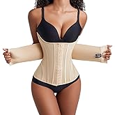 MISTHIN Waist Cincher Shaperwear for Womem Full Body Women Double Belt Wrap Corset Trainer Tummy Control Shaper