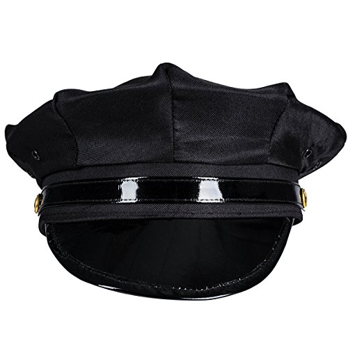 Tigerdoe Chauffeur Costume Limo Driver Costume Black Chauffeur Hat