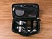 Classic Leather Toiletry Bag and Dopp Kit - Mens Travel and Shave Kit (French Morocco Leather, Black)