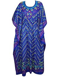 Anisah Womens Caftan Maxi Dress Beach Cover Up Resort Spring Romance Evening Dresses One Size