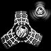 Marvel Heroes - Metal Fidget Spinner Toy Helps Focusing, Stress Reducer/Relief Perfect For Boredom EDC ADD Anxiety and Autism for Adult & Children, High Speed and Quiet Bearing (Spider-man Black)