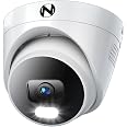 Night Owl FTD4 Add-On Wired 2K Dome Security Camera - Indoor/Outdoor, 2-Way Audio, Requires DVR (Sold Separately)