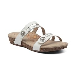 Aetrex Janey Braided Arch Support Slide
