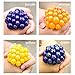 POPLAY Mesh Squishy Ball/Vent Toys/Slime Stress Ball/Anti Stress Toys,Grape Ball,4 PCS
