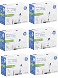 GE100 Test Strips 6 boxes of 50 ct = 300 Ct total