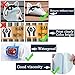 YAMIOW Waterproof Vinyl Stickers for Water Bottle Skateboard Guitar Laptop Motorcycle Car Luggage Decal Graffiti Stickers (50 pcs for Super Hero Style)