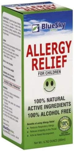 Blue sky Herbal allergy relief (children) 6.76oz (850397001148)
